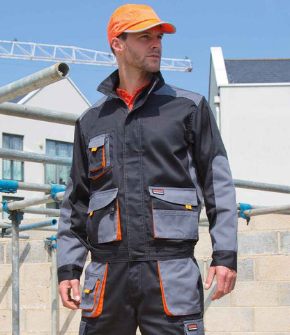 Result - Work-Guard Lite Jacket - RS316 BK/GY XS