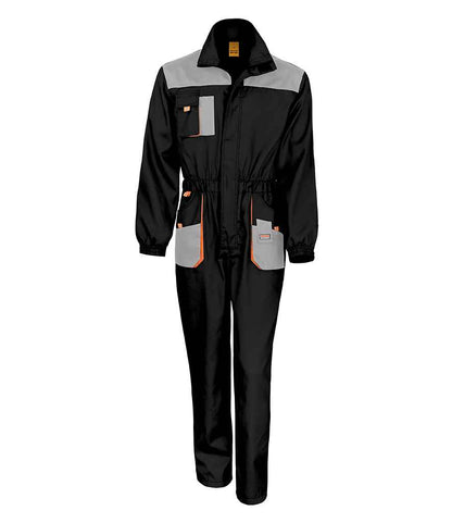 Result - Work-Guard Lite Coverall - RS321 BK/GY XS