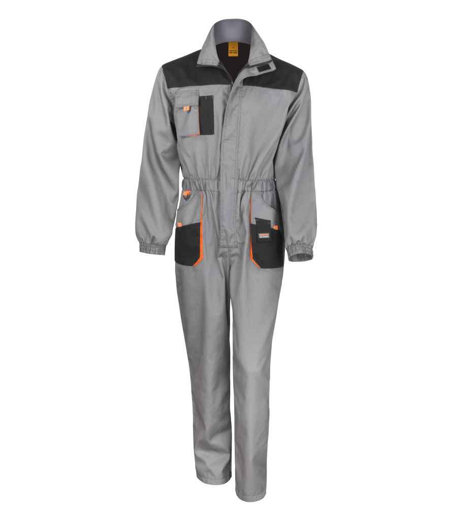 Result - Work-Guard Lite Coverall - RS321 BK/GY XS