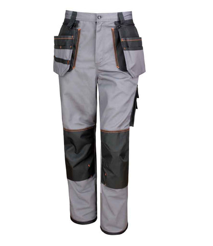 Result - Work-Guard X-Over Holster Trousers - RS324 GY/BK XS