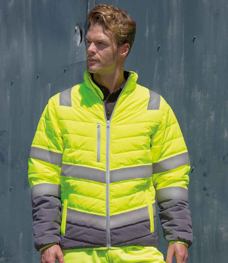 Result - Safe-Guard Soft Safety Jacket - RS325M FY/GY S