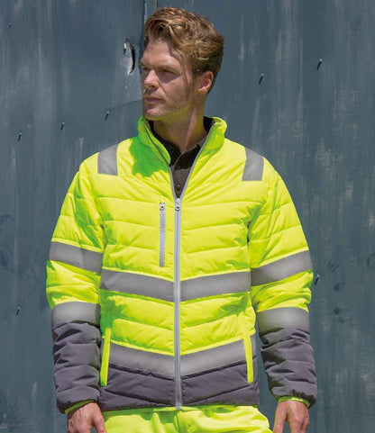 Result - Safe-Guard Soft Safety Jacket - RS325M FY/GY S
