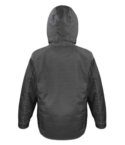 Result - Work-Guard Denim Texture Rugged Jacket - Pierre Francis