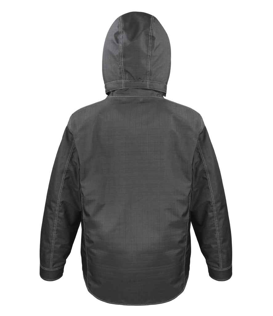 Result - Work-Guard Denim Texture Rugged Jacket