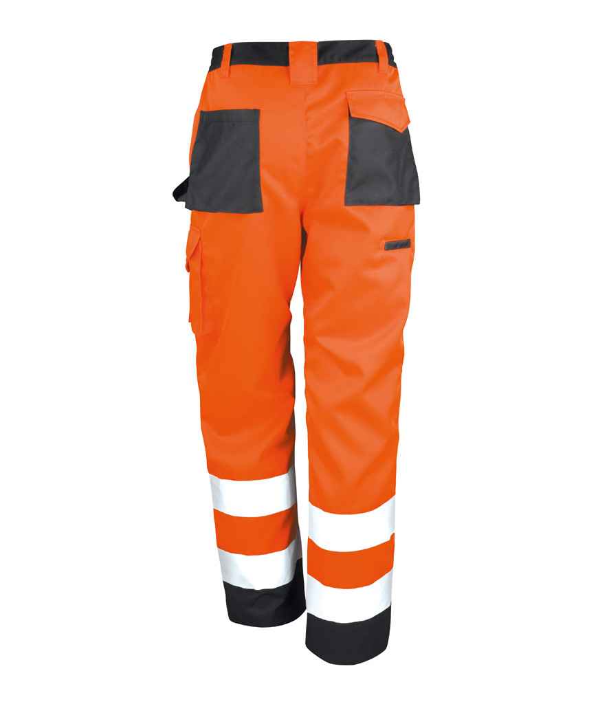 Result - Safe-Guard Hi-Vis Cargo Trousers