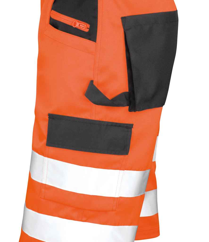 Result - Safe-Guard Hi-Vis Cargo Shorts