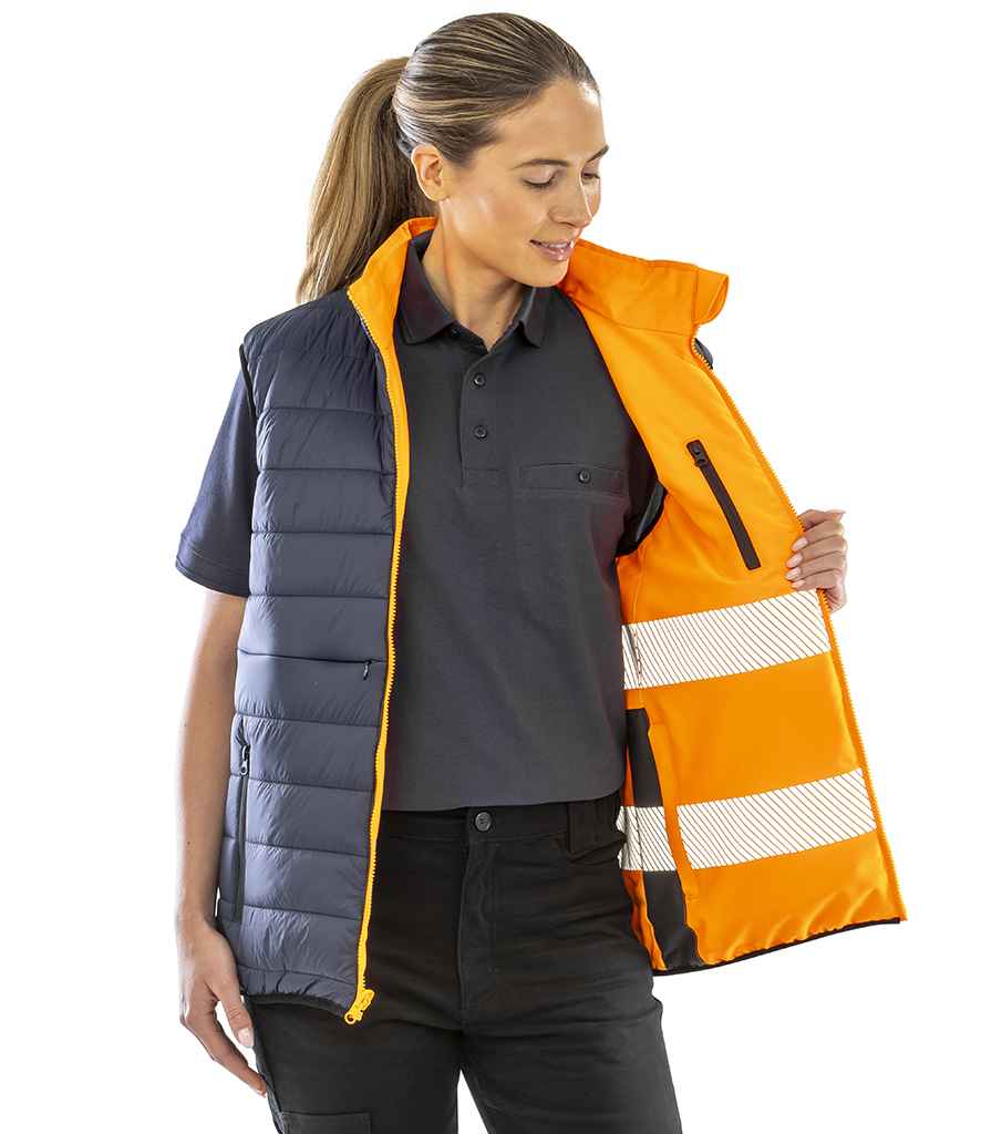 Result - Safe-Guard Reversible Soft Padded Gilet - Pierre Francis
