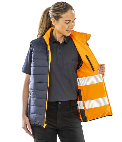 Result - Safe-Guard Reversible Soft Padded Gilet - Pierre Francis
