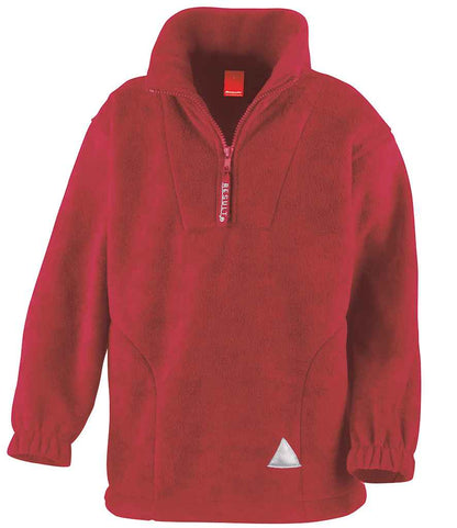 Result - Kids / Youths Zip Neck Polartherm™ Fleece