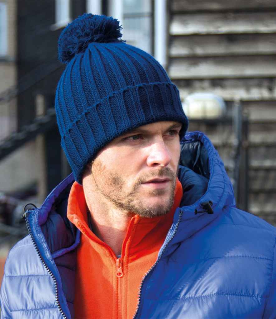 Result - HDi Quest Knitted Hat - RS369 NAV ONE