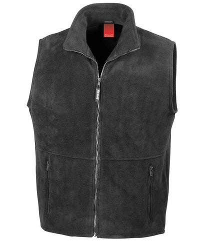 Result - Polartherm™ Fleece Bodywarmer - RS37 BLK XS