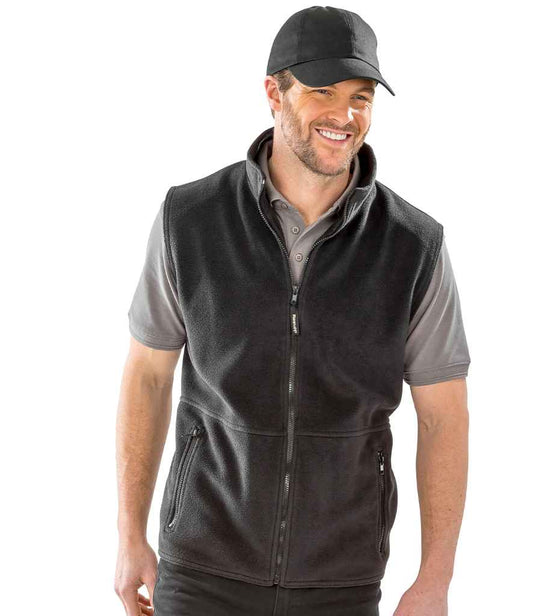 Result - Polartherm™ Fleece Bodywarmer - RS37 BLK XS