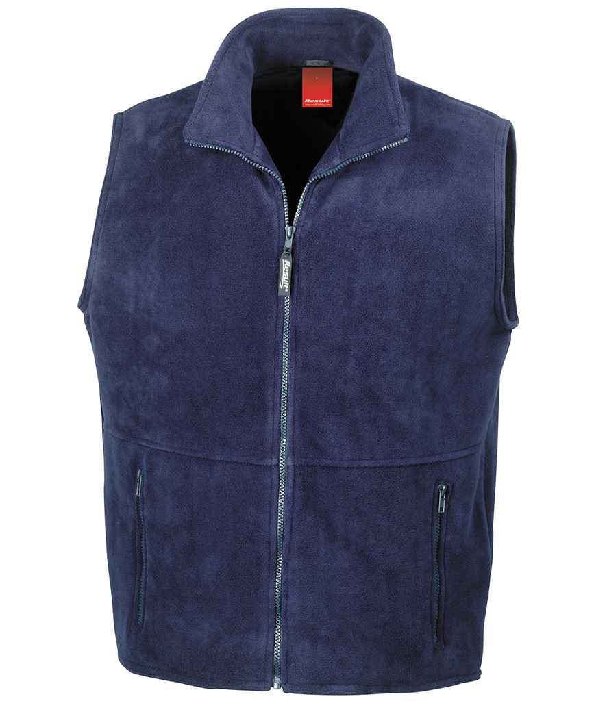 Result - Polartherm™ Fleece Bodywarmer - RS37 BLK XS
