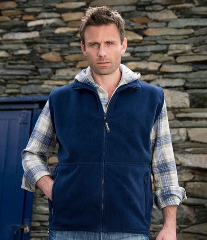 Result - Polartherm™ Fleece Bodywarmer - RS37 NAV XS