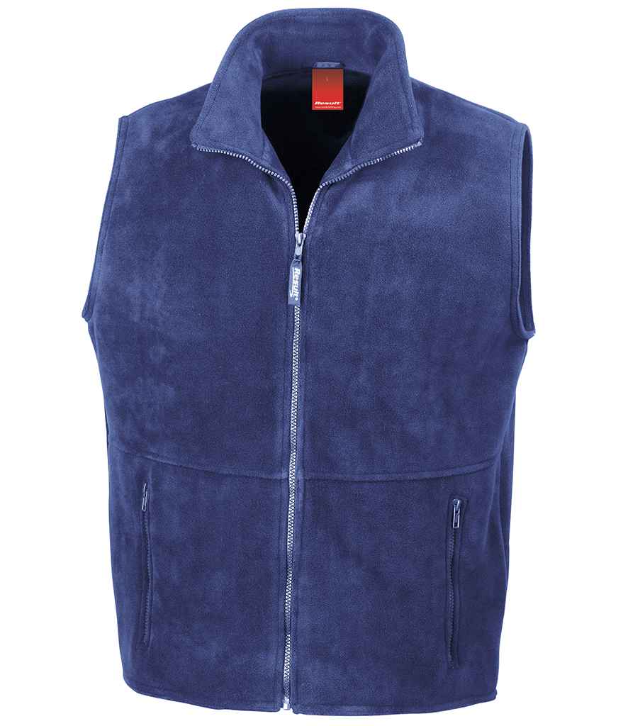 Result - Polartherm™ Fleece Bodywarmer - RS37 BLK XS