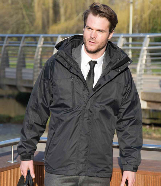 Result - Journey 3-in-1 Jacket with Soft Shell Inner - RS400M BK/BK S