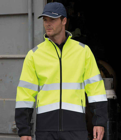 Result - Safe-Guard Printable Safety Soft Shell Jacket - Pierre Francis