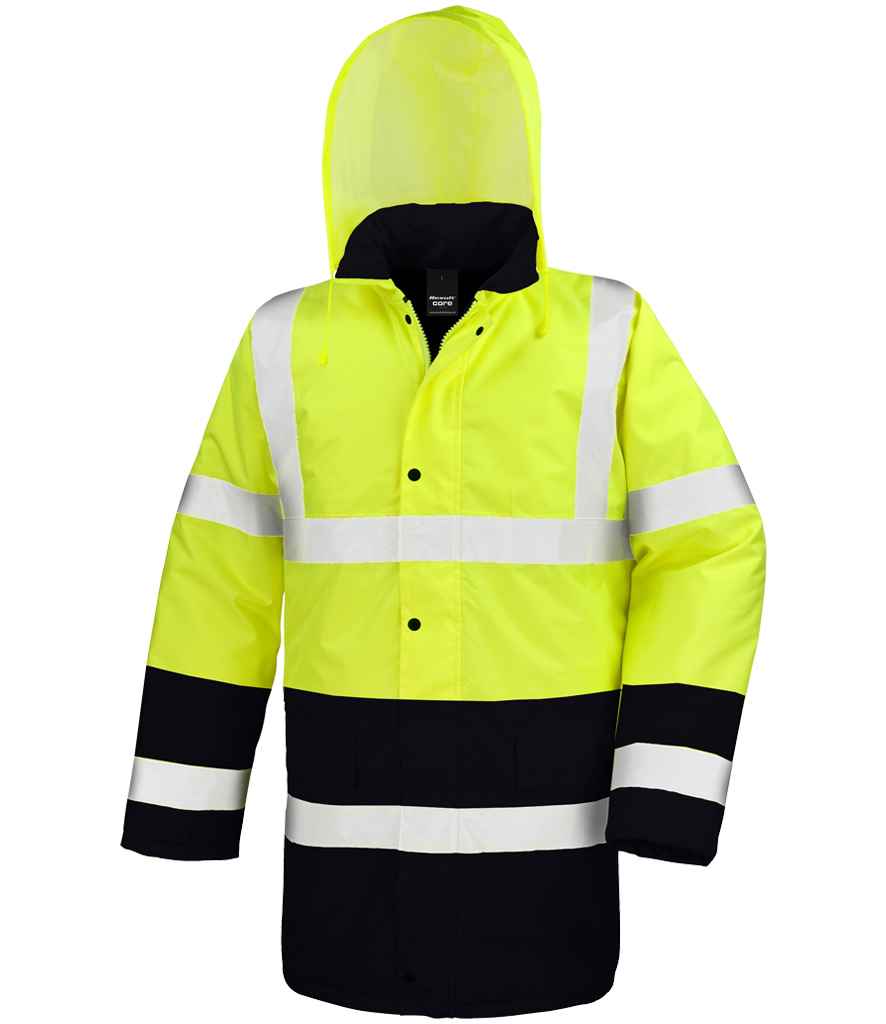 Result - Core Motorway Two Tone Safety Jacket