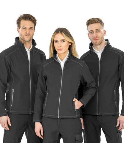 Result - Work-Guard Ladies Treble Stitch Soft Shell Jacket - Pierre Francis
