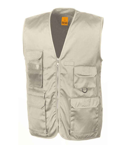 Result - Work-Guard Safari Waistcoat - RS45 CAM S