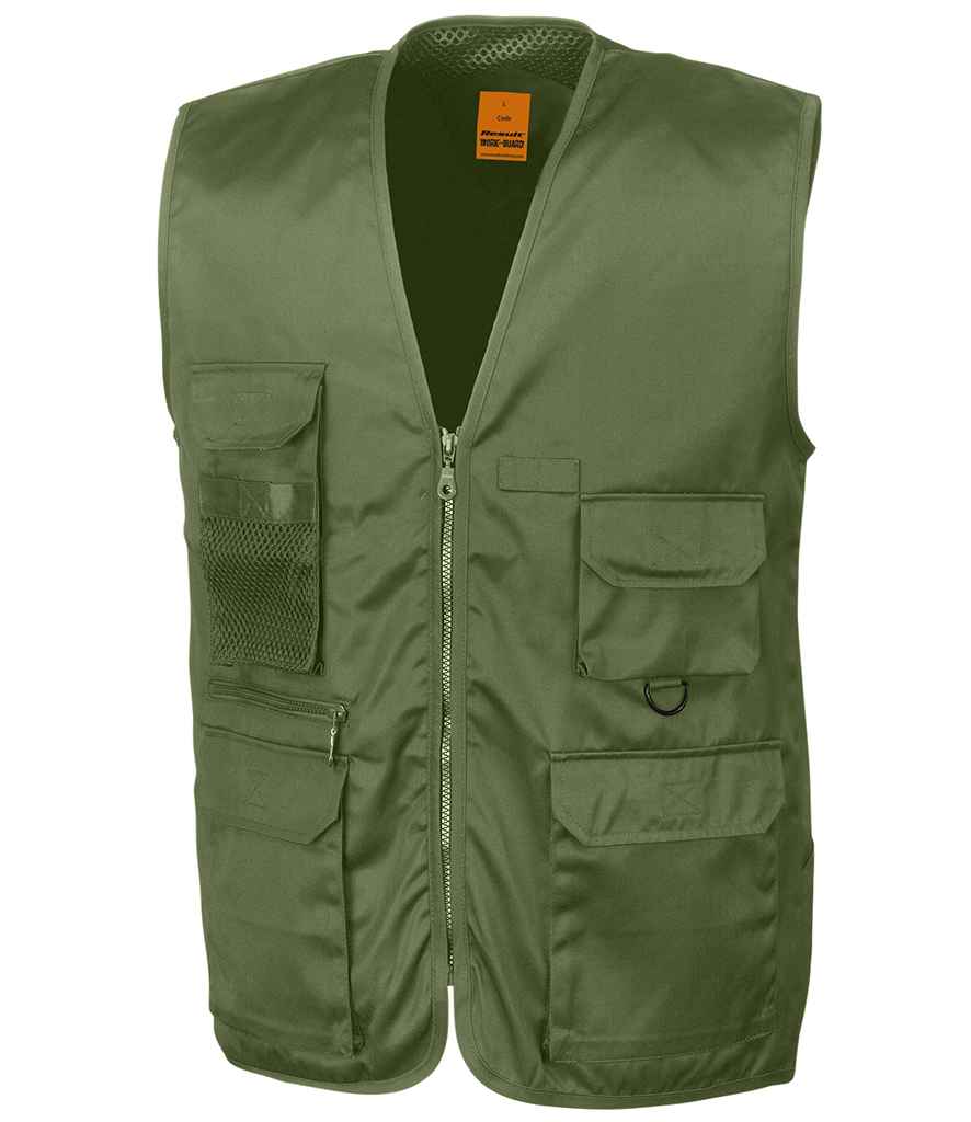 Result - Work-Guard Safari Waistcoat - RS45 LIC S