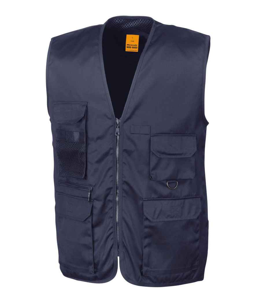 Result - Work-Guard Safari Waistcoat - RS45 MNV S