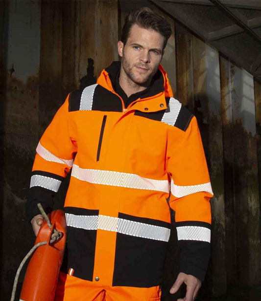 Result - Safe-Guard Extreme Tech Printable Soft Shell Safety Jacket - Pierre Francis