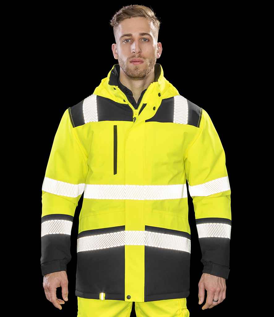 Result - Safe-Guard Extreme Tech Printable Soft Shell Safety Jacket - Pierre Francis