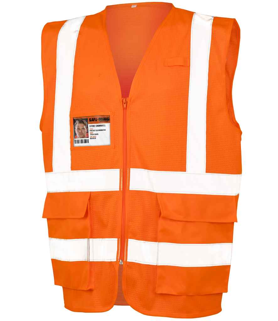 Result - Safe-Guard Executive Cool Mesh Safety Vest - RS479 FLO S