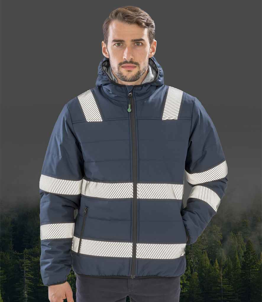 Result - Genuine Recycled Ripstop Padded Safety Jacket - Pierre Francis