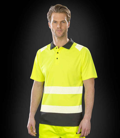 Result - Genuine Recycled Safety Polo Shirt - RS501 FLY S/M