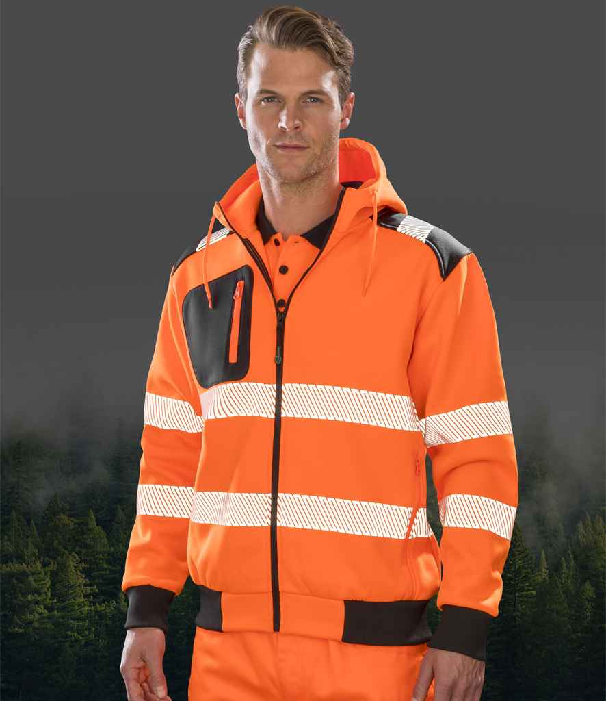 Result - Genuine Recycled Safety Zip Hoodie - Pierre Francis