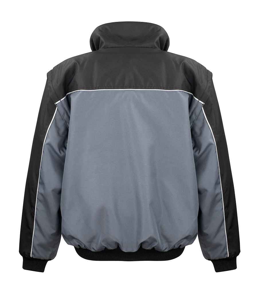 Result - Work-Guard Zip Sleeve Heavy Duty Jacket