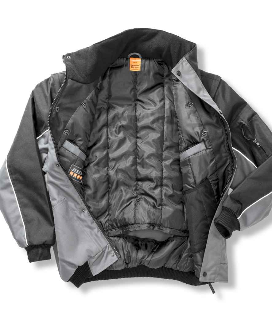 Result - Work-Guard Zip Sleeve Heavy Duty Jacket