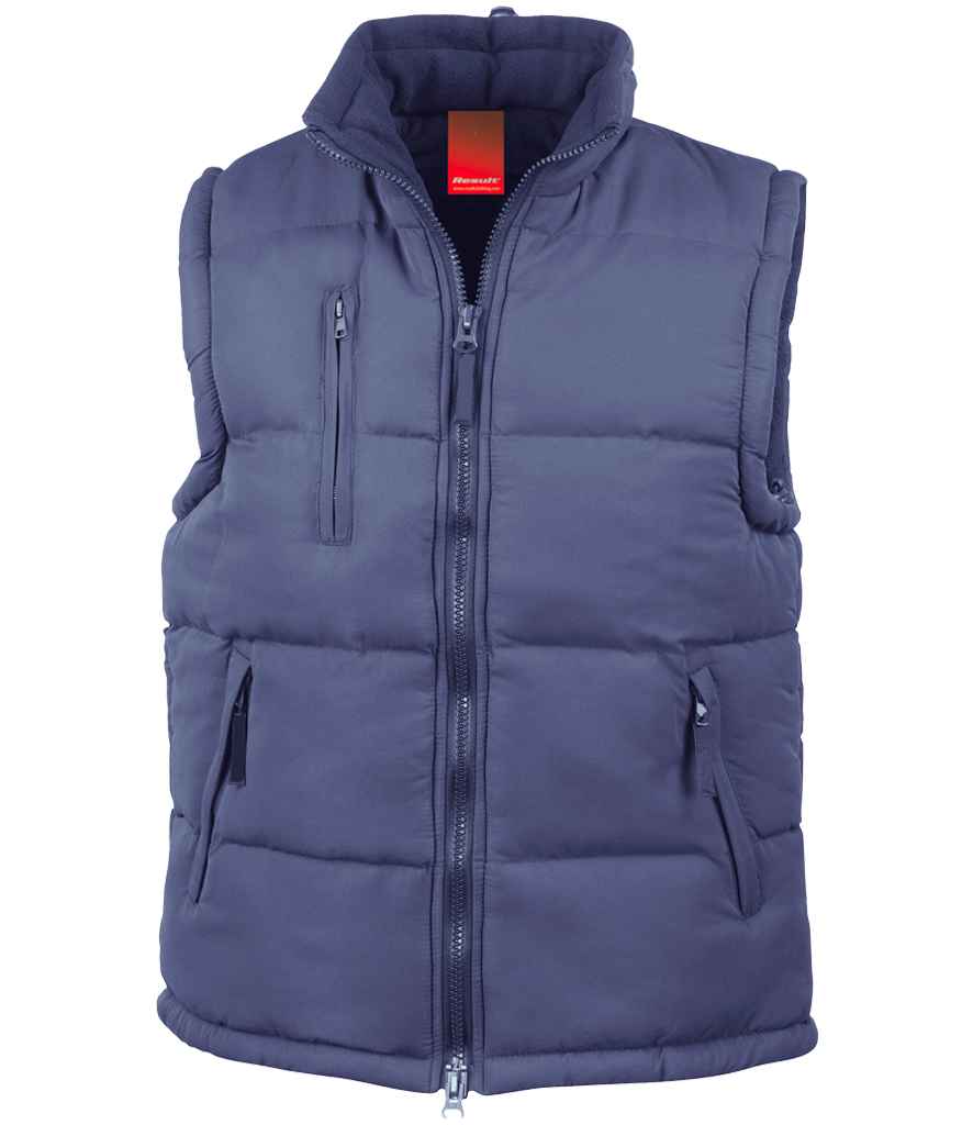 Result - Ultra Padded Bodywarmer - RS88 BLK XS