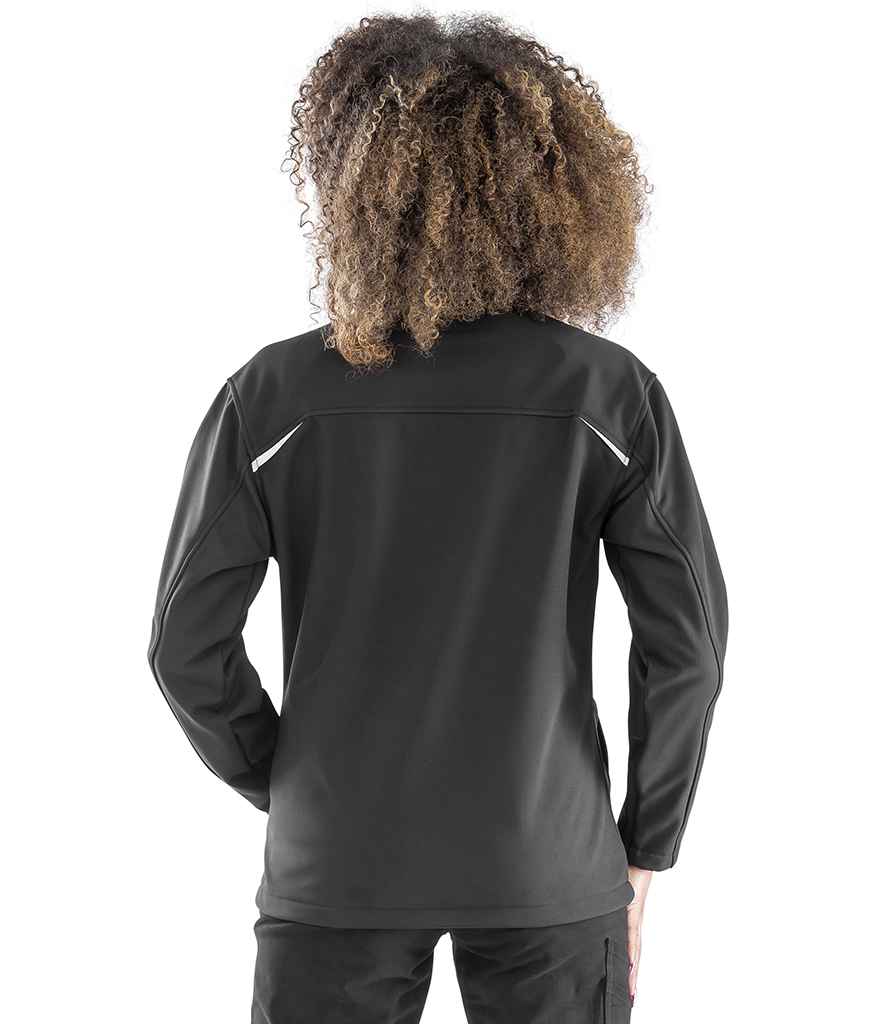 Result - Genuine Recycled Ladies Three Layer Printable Soft Shell  Jacket