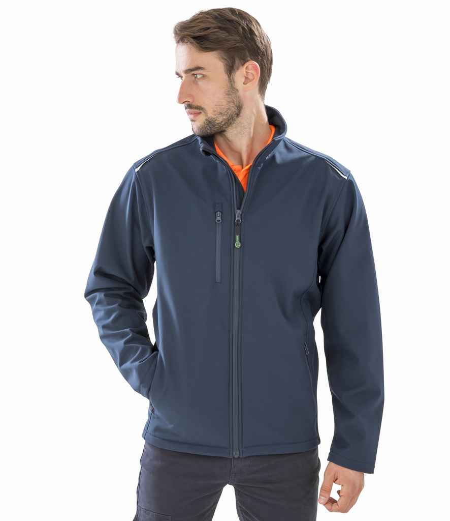 Result - Genuine Recycled Three Layer Printable Soft Shell Jacket - Pierre Francis