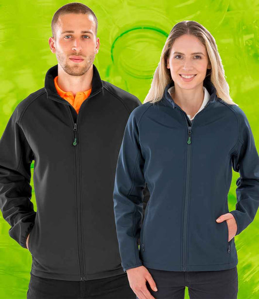 Result - Genuine Recycled Ladies Printable Soft Shell Jacket