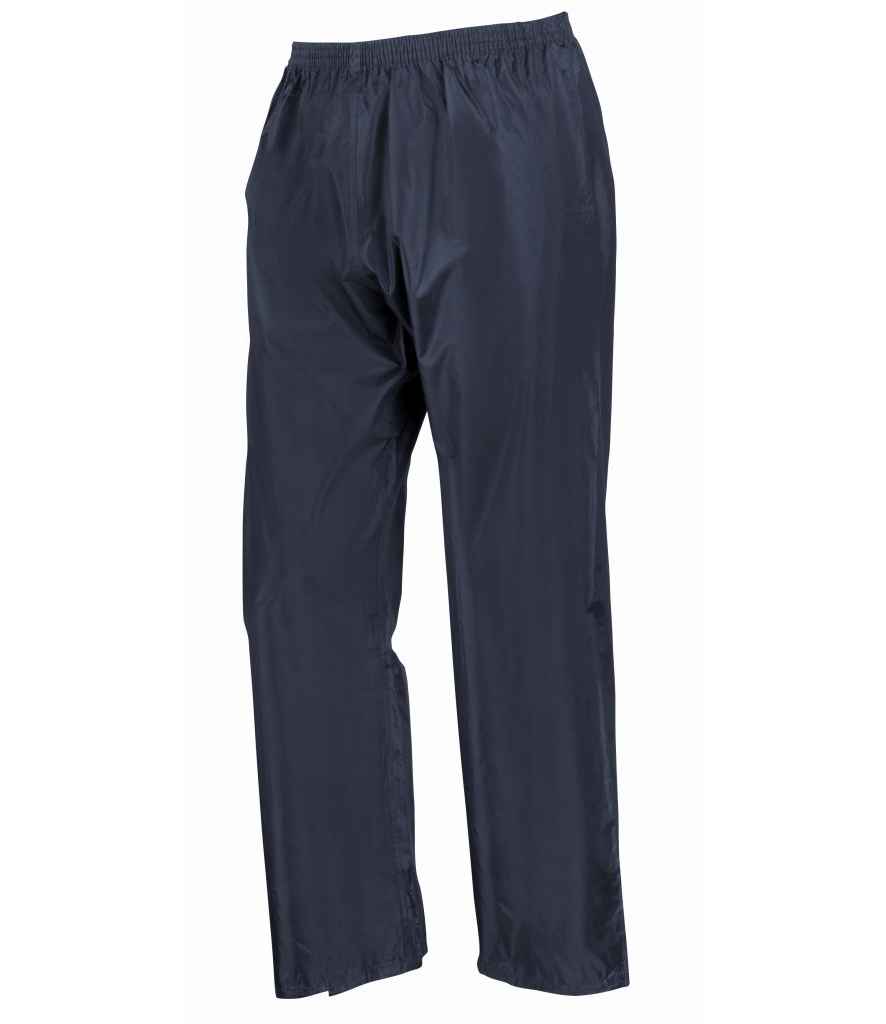 Result - Kids Waterproof Jacket/Trouser Suit in Carry Bag - RS95B NAV 3-4