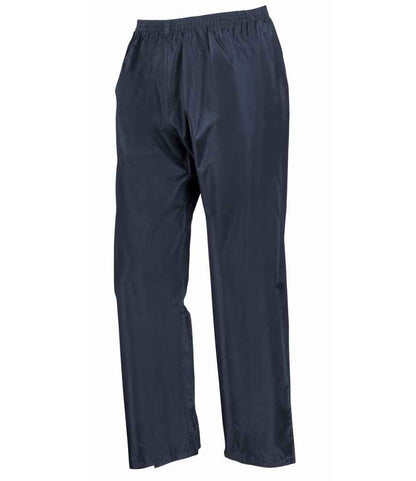 Result - Kids Waterproof Jacket/Trouser Suit in Carry Bag - RS95B NAV 3-4