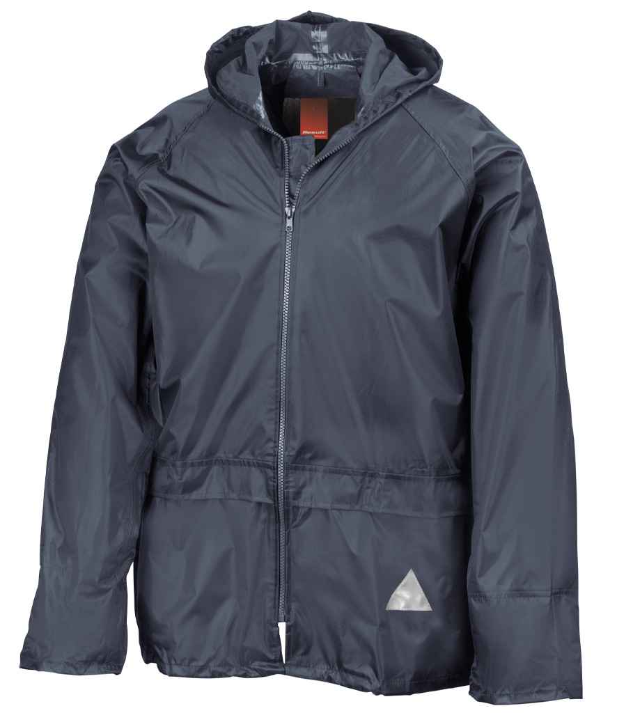 Result - Waterproof Jacket/Trouser Suit in Carry Bag - RS95 BLK S