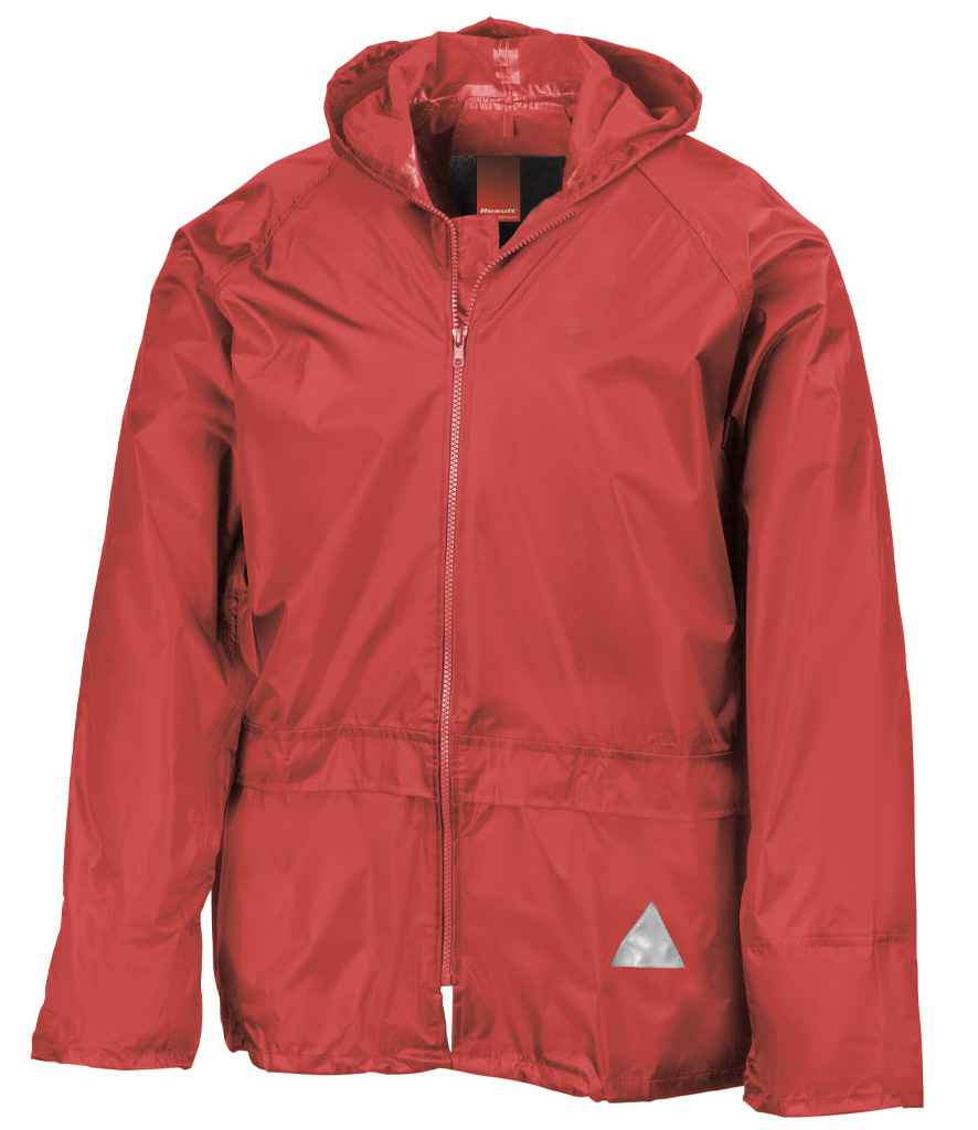 Result - Waterproof Jacket/Trouser Suit in Carry Bag - RS95 RED S