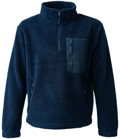 Ravine - Unisex 1/4 Zip Borg Fleece