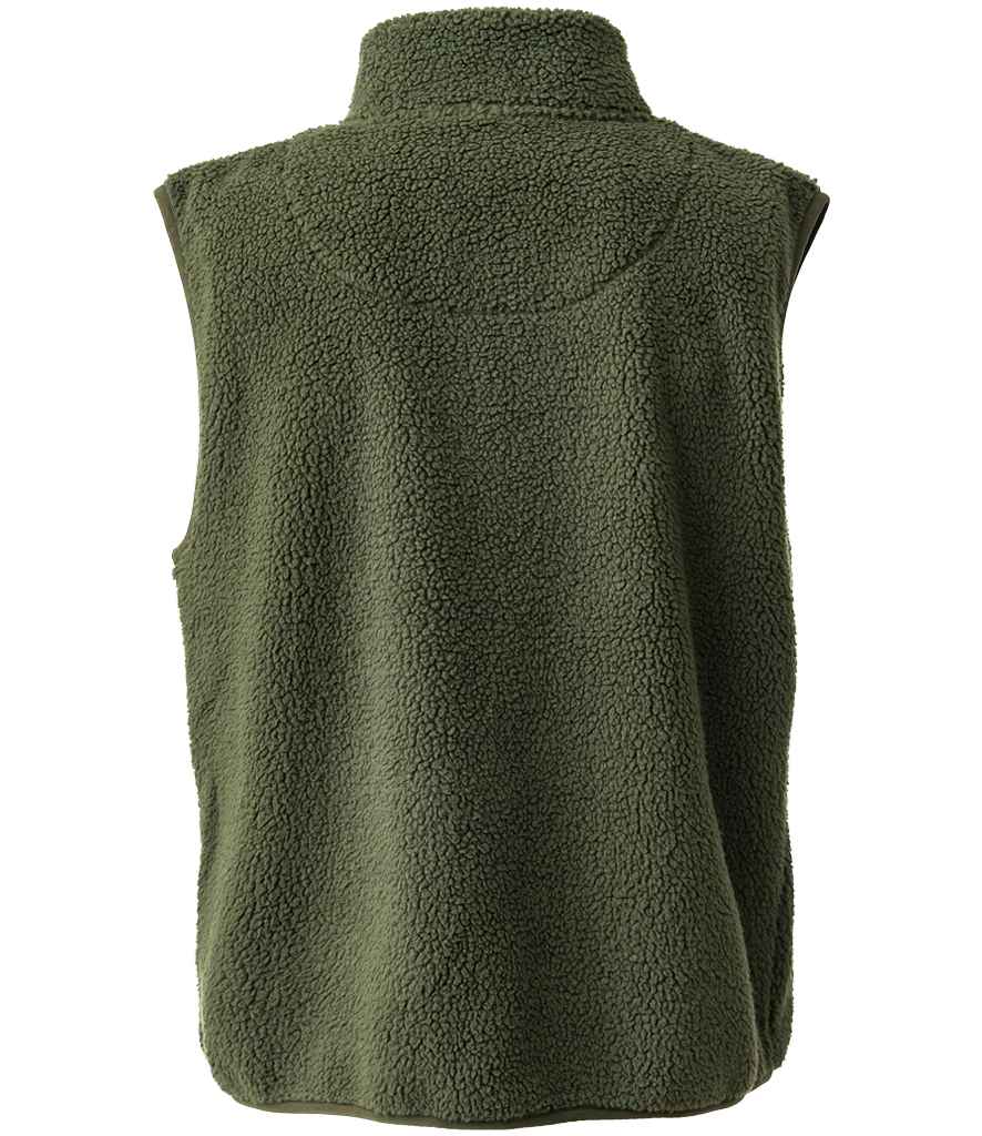 Ravine Unisex Borg Fleece Gilet - Pierre Francis