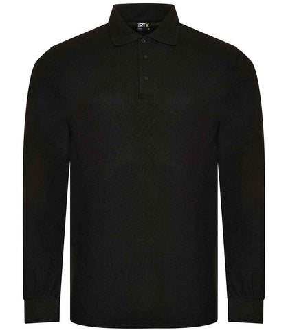 Pro RTX - Pro Long Sleeve Piqué Polo Shirt - RX102 BLK S