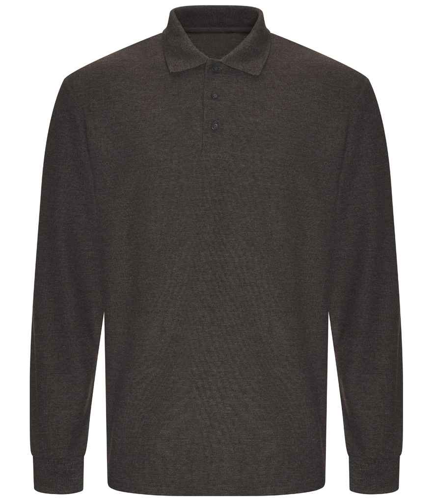 Pro RTX - Pro Long Sleeve Piqué Polo Shirt - RX102 CHA S