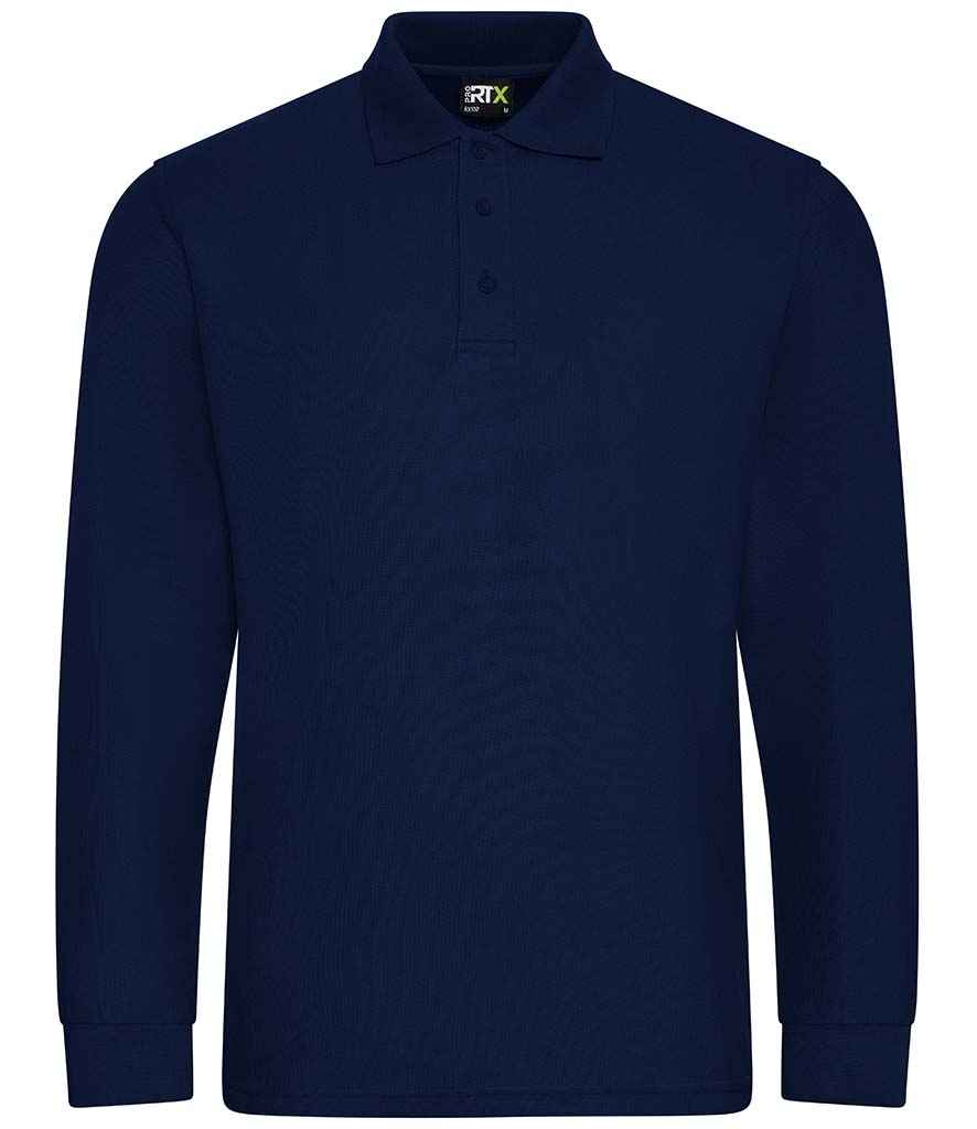 Pro RTX - Pro Long Sleeve Piqué Polo Shirt - RX102 NAV S