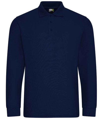 Pro RTX - Pro Long Sleeve Piqué Polo Shirt - RX102 NAV S