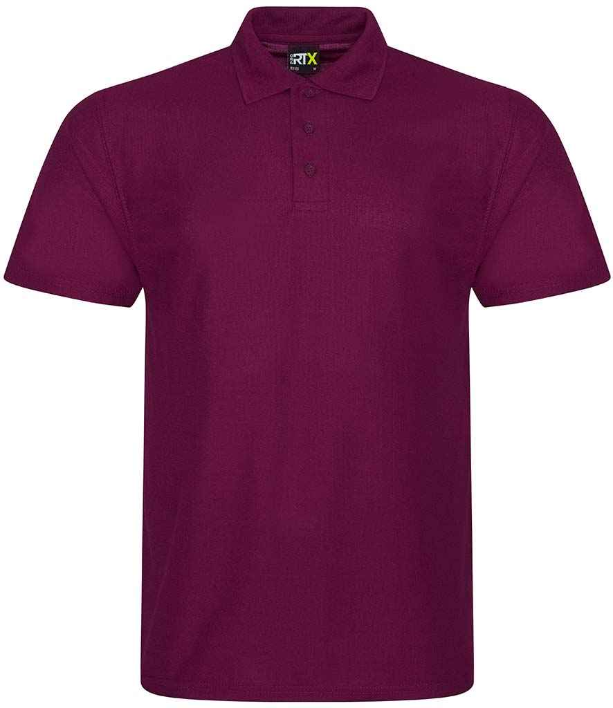 Pro RTX - Pro Polyester Polo Shirt - RX105 BUR S