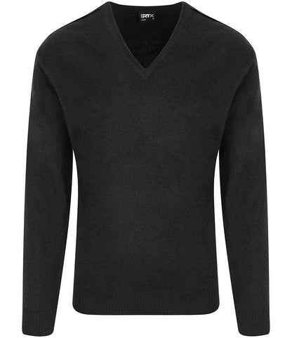 PRO RTX - Pro Acrylic V Neck Sweater - RX200 BLK S